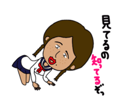 Japanese annoying girl TAKAKO(17) vol.2 sticker #1742228