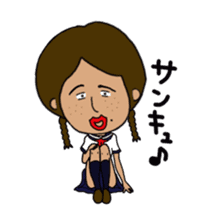 Japanese annoying girl TAKAKO(17) vol.2 sticker #1742241