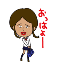 Japanese annoying girl TAKAKO(17) vol.2 sticker #1742242