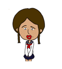 Japanese annoying girl TAKAKO(17) vol.2 sticker #1742243