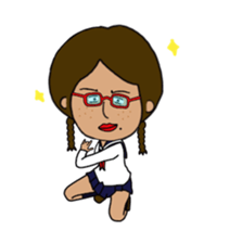 Japanese annoying girl TAKAKO(17) vol.2 sticker #1742257