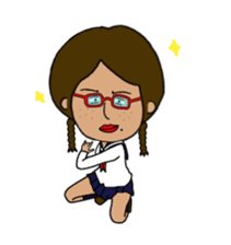 Japanese annoying girl TAKAKO(17) vol.2 sticker #1742257