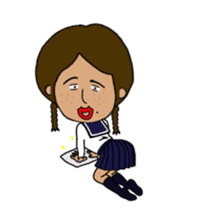 Japanese annoying girl TAKAKO(17) vol.2 sticker #1742258