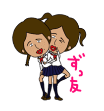 Japanese annoying girl TAKAKO(17) vol.2 sticker #1742259