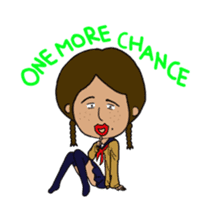 Japanese annoying girl TAKAKO(17) vol.2 sticker #1742260