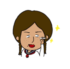 Japanese annoying girl TAKAKO(17) vol.2 sticker #1742264