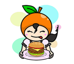 Mikan chan sticker #1742680
