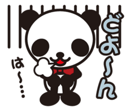 white&black panda vol.2 sticker #1742989