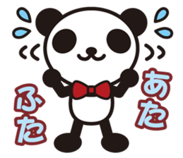 white&black panda vol.2 sticker #1742990