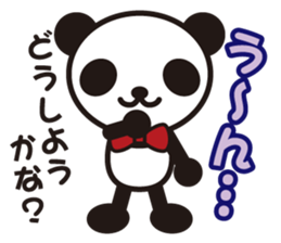 white&black panda vol.2 sticker #1742996