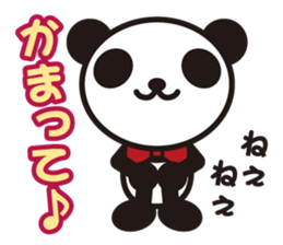white&black panda vol.2 sticker #1743001