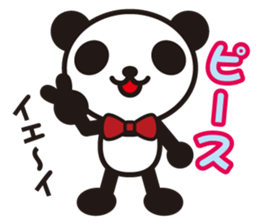 white&black panda vol.2 sticker #1743002