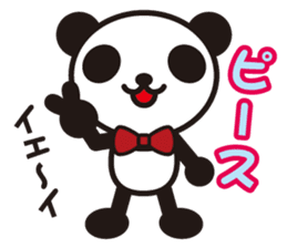 white&black panda vol.2 sticker #1743002
