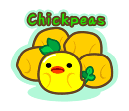 Chickpeas(English ver.) sticker #1743708