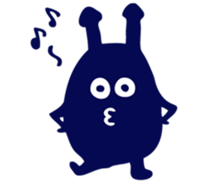 Pretty teeth & Streptococcus mutans sticker #1744321