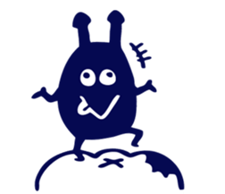 Pretty teeth & Streptococcus mutans sticker #1744323