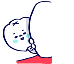 Pretty teeth & Streptococcus mutans sticker #1744330