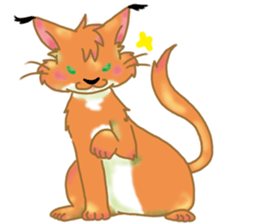 mokomoko animal sticker #1744787