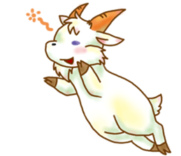 mokomoko animal sticker #1744798