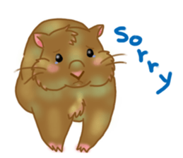 mokomoko animal sticker #1744822