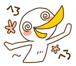 PIYO duck sticker #1744888