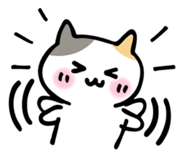 honobono cat sticker #1745234