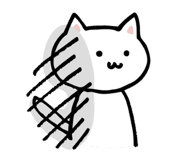 honobono cat sticker #1745244