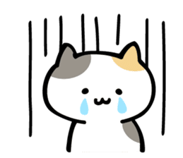 honobono cat sticker #1745245