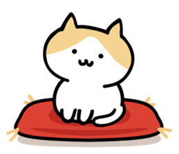 honobono cat sticker #1745263