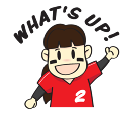 Softball Girls (English) sticker #1745279