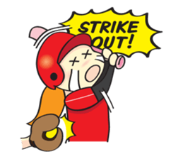 Softball Girls (English) sticker #1745299