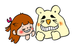 Bear Yuji and Coco sticker #1745429