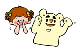 Bear Yuji and Coco sticker #1745433