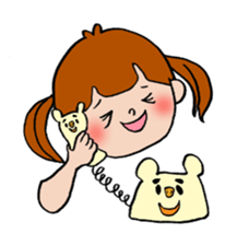 Bear Yuji and Coco sticker #1745441