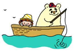 Bear Yuji and Coco sticker #1745446