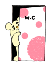 Bear Yuji and Coco sticker #1745448