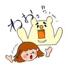 Bear Yuji and Coco sticker #1745449