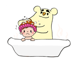 Bear Yuji and Coco sticker #1745451