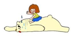 Bear Yuji and Coco sticker #1745453