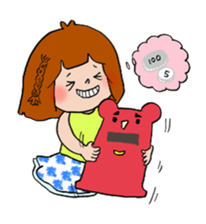 Bear Yuji and Coco sticker #1745456