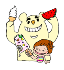 Bear Yuji and Coco sticker #1745462