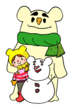 Bear Yuji and Coco sticker #1745464