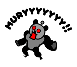 muryyyyyyyy!! black pan sticker #1745638