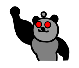 muryyyyyyyy!! black pan sticker #1745650