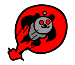 muryyyyyyyy!! black pan sticker #1745651