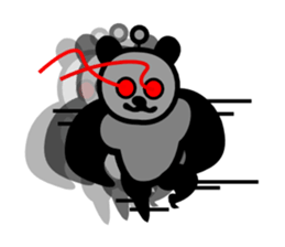 muryyyyyyyy!! black pan sticker #1745652