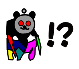 muryyyyyyyy!! black pan sticker #1745653