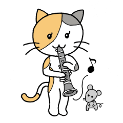 Clarinet Kitty