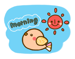 colorful bird sticker sticker #1745793