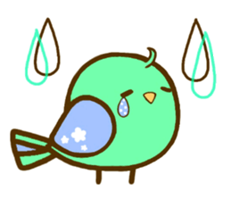 colorful bird sticker sticker #1745824